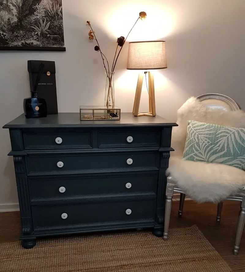 Une commode ancienne relookée